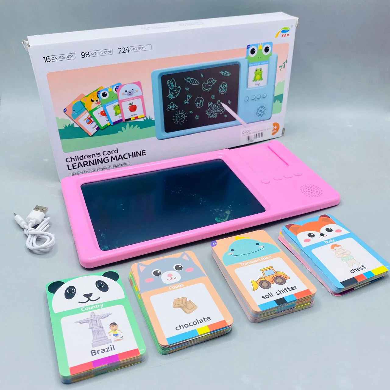 2 in 1 Card Reader and Writing Tablet