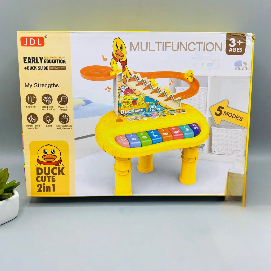 Multi-function Track Duck Piano Set