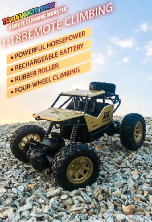 Product details of Rock Crawler Electric RC Vehicles Alloyed Remote Control Toy Car for Kids - D