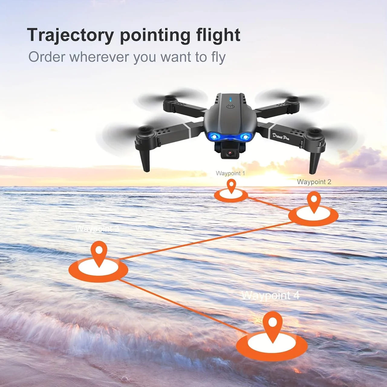 E99 Remote Control Quadcopter With Duel Camera