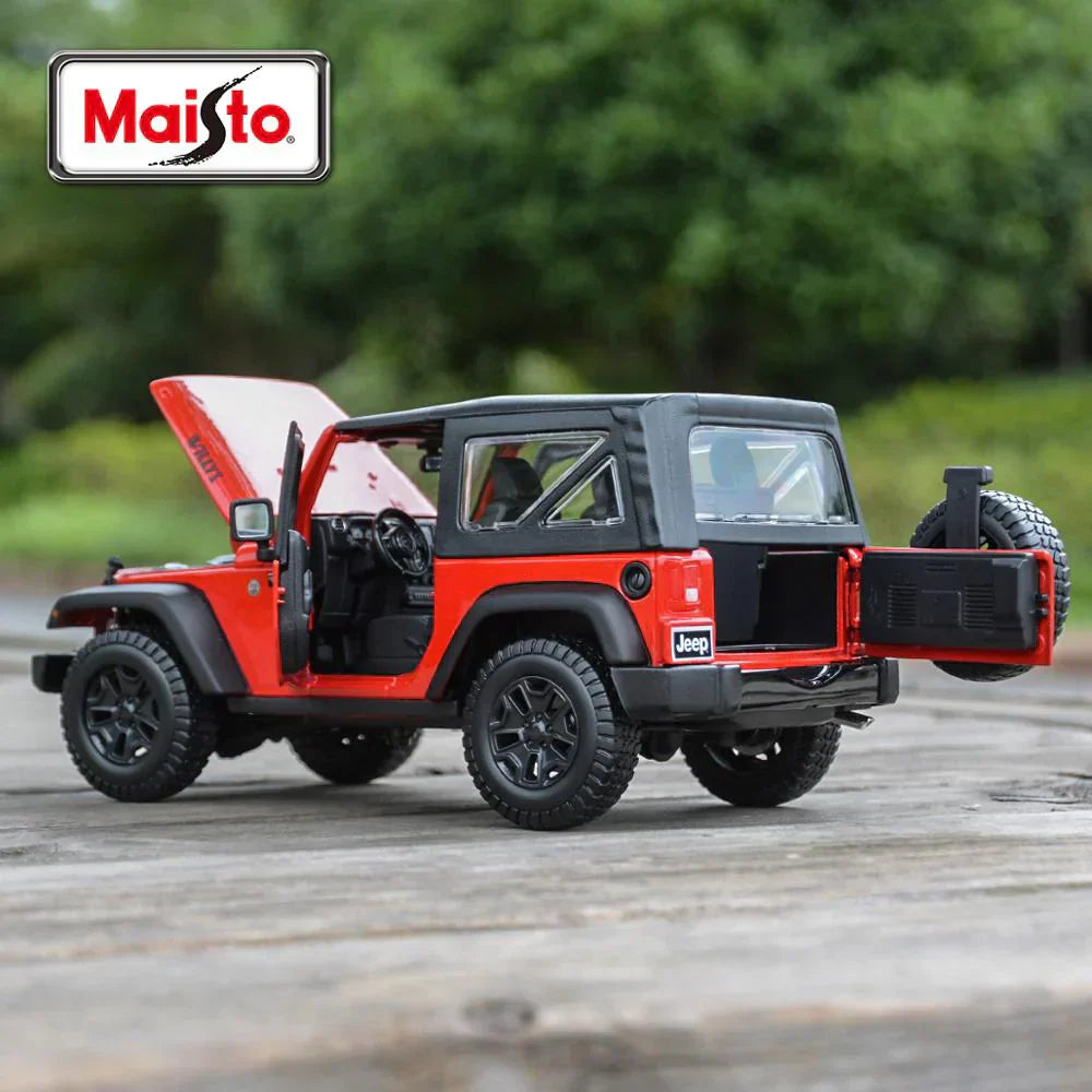 Maisto 118 2014 Jeep Wrangler Willys Die cast Model Car