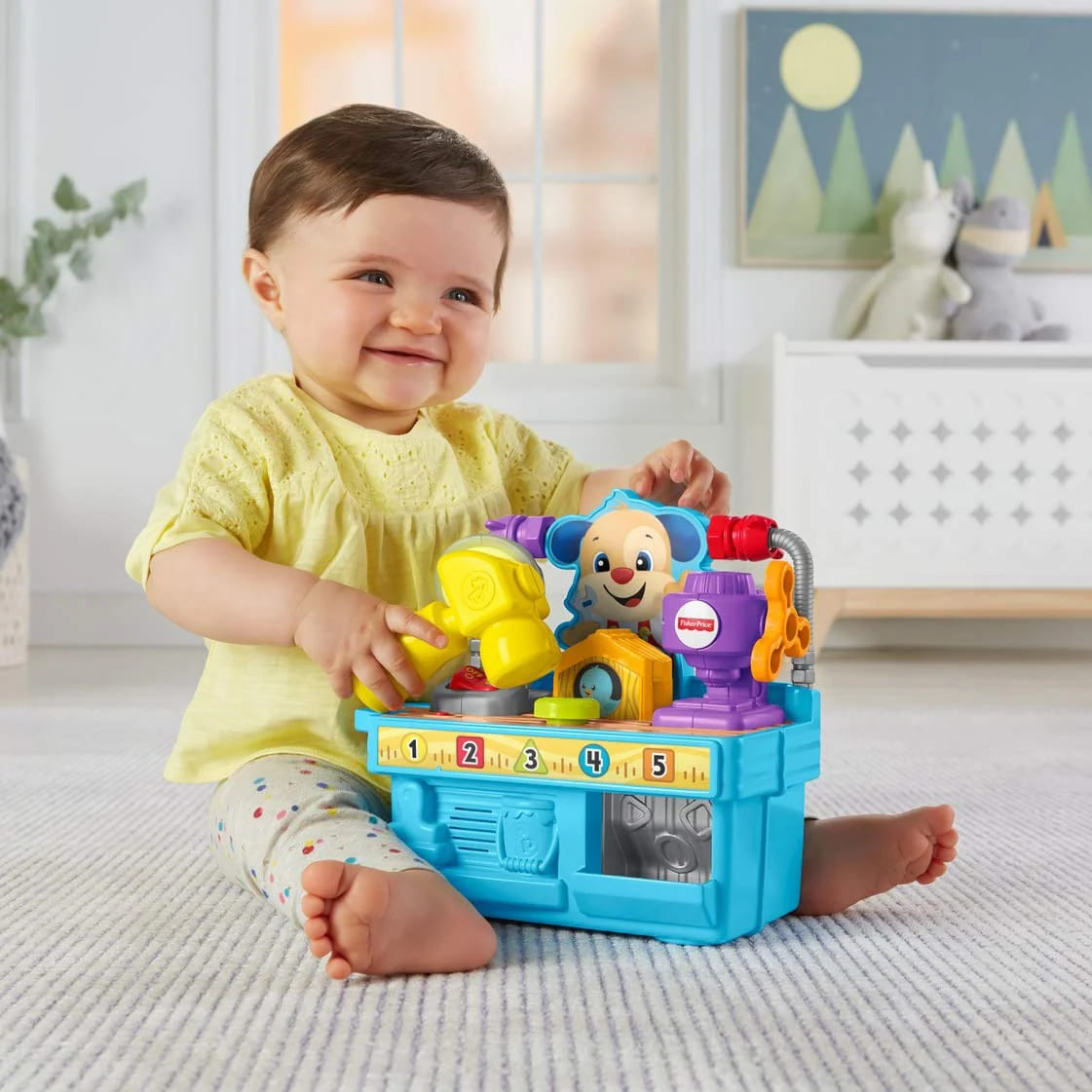 Fisher Price Laugh and Learn Busy Learning Tool Bench