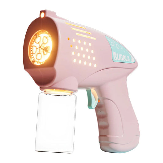 Electric Bubble Gun Toy With Light