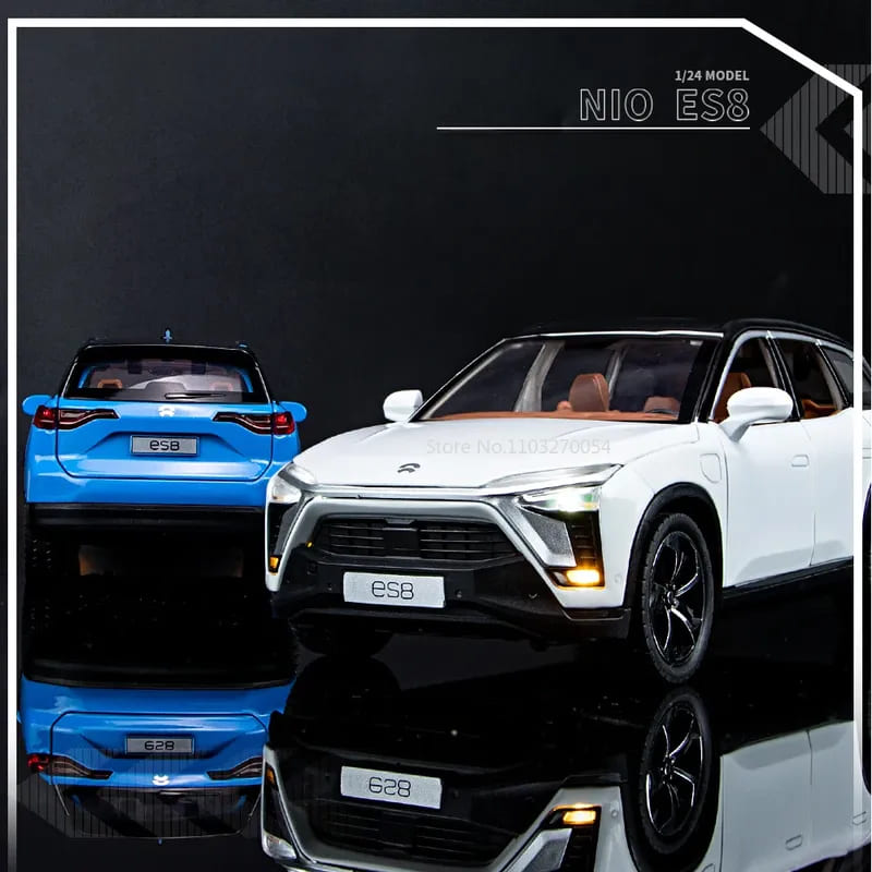 1:24 NIO ES8 High Simulation Diecast Metal Alloy Car