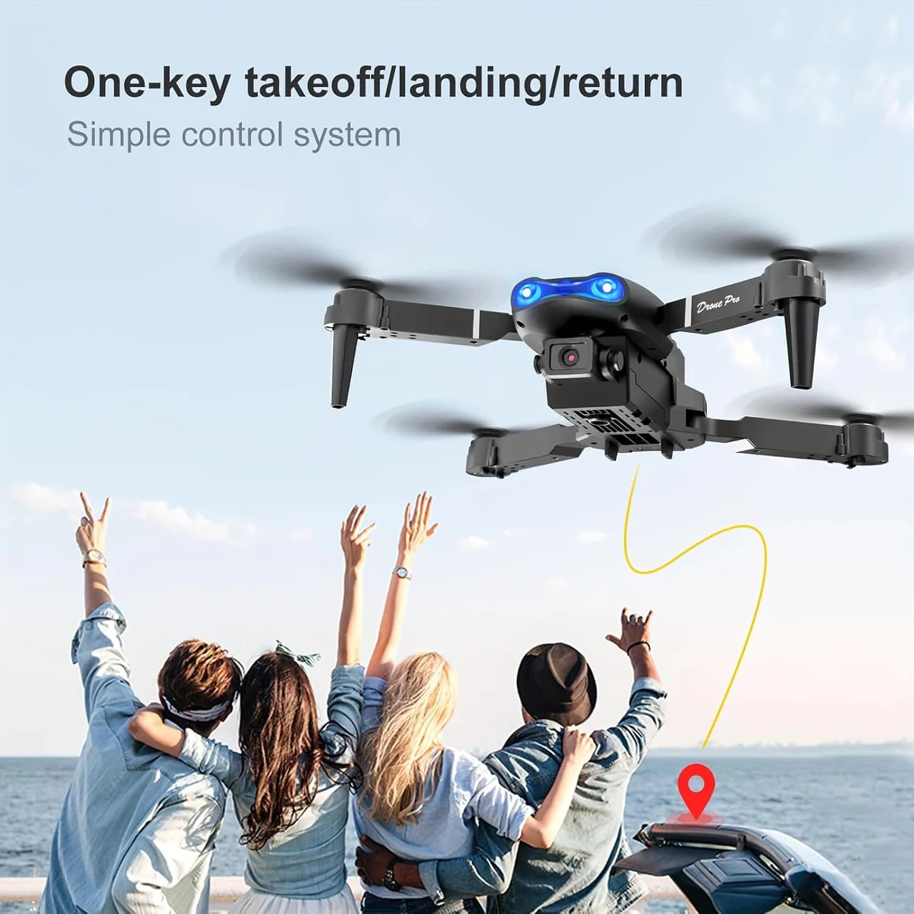 E99 Remote Control Quadcopter With Duel Camera