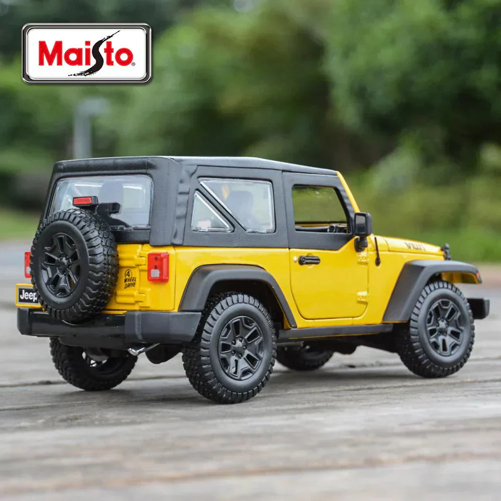 Maisto 118 2014 Jeep Wrangler Willys Die cast Model Car