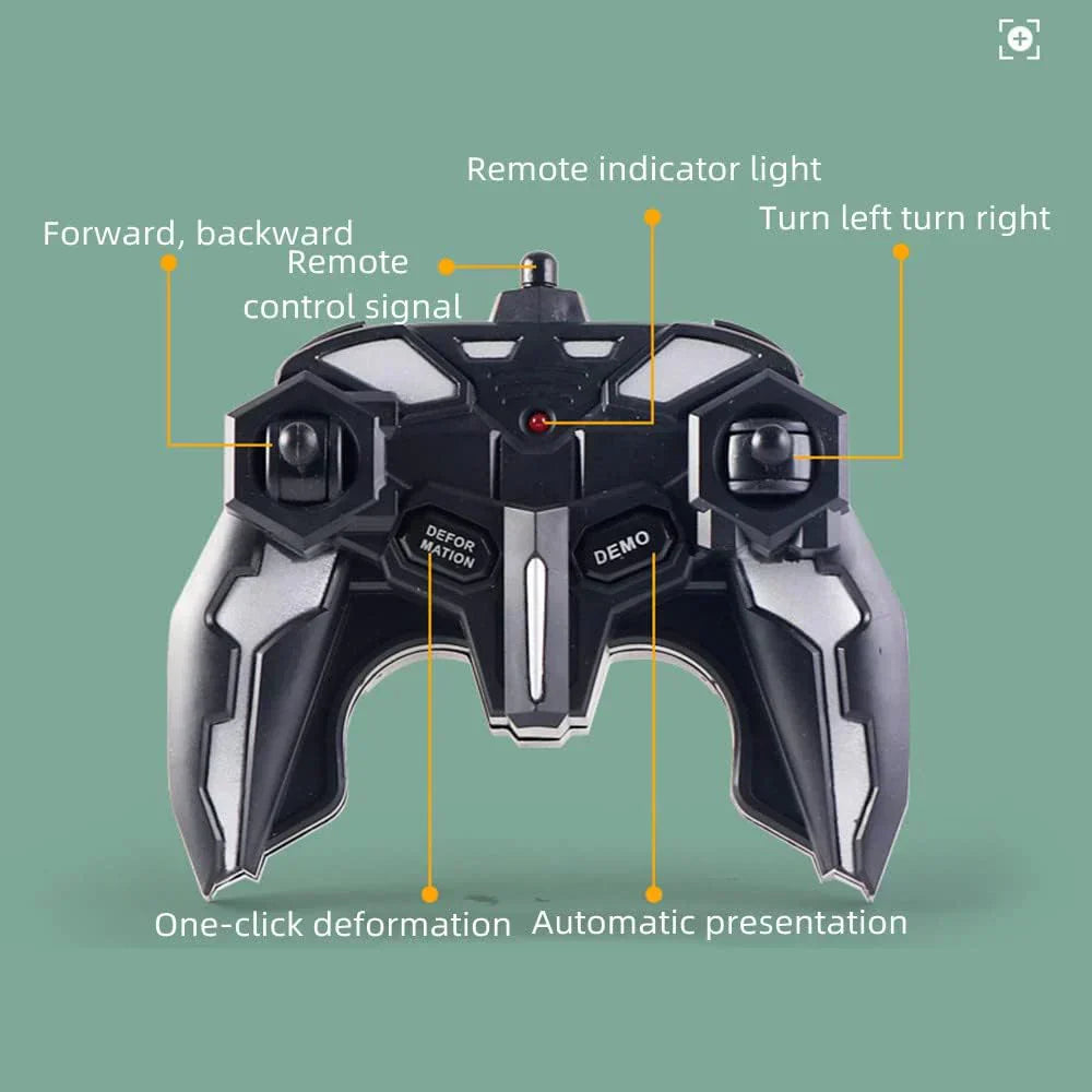 Remote Control Deformation Robot Car 2.4 Ghz 118 Scale