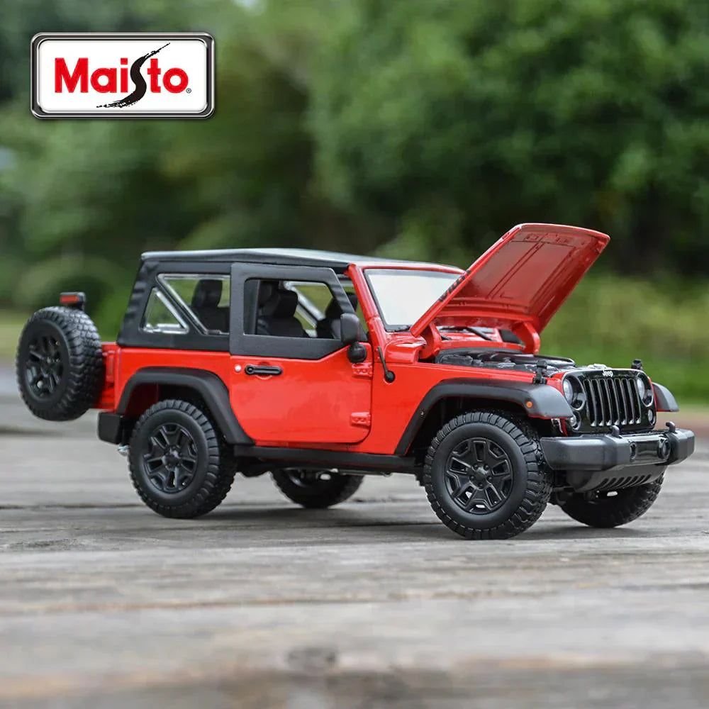 Maisto 118 2014 Jeep Wrangler Willys Die cast Model Car