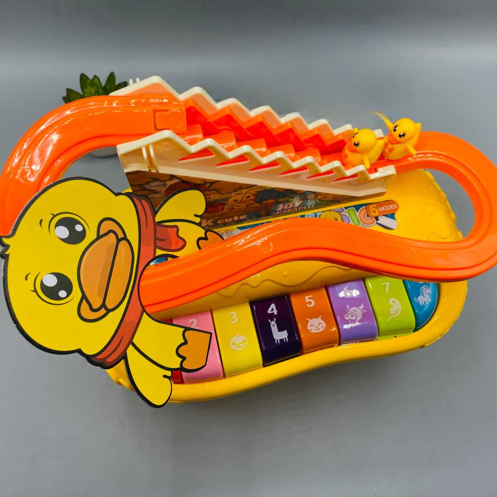 Multi-function Track Duck Piano Set