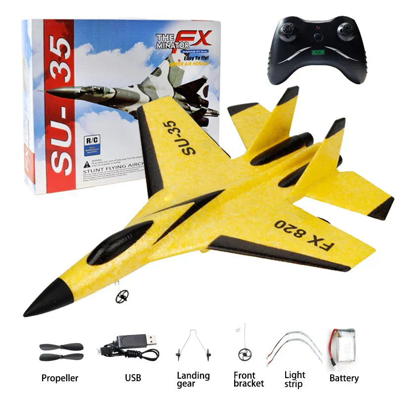 SU-35  F22 Pro Remote Control Foam Plane